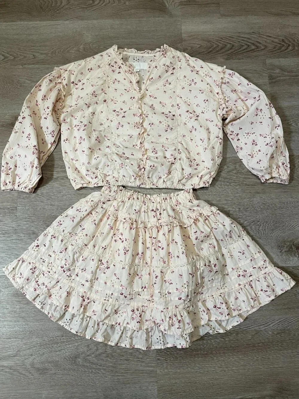 Top and Matching Skirt